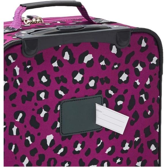 Upright Luggage Set, Expandable, Travel Bag Travel Set Purple, 2-Piece (14/19) - Picture 6 of 6